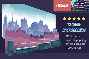 Game Backgrounds Pack III + Bonus