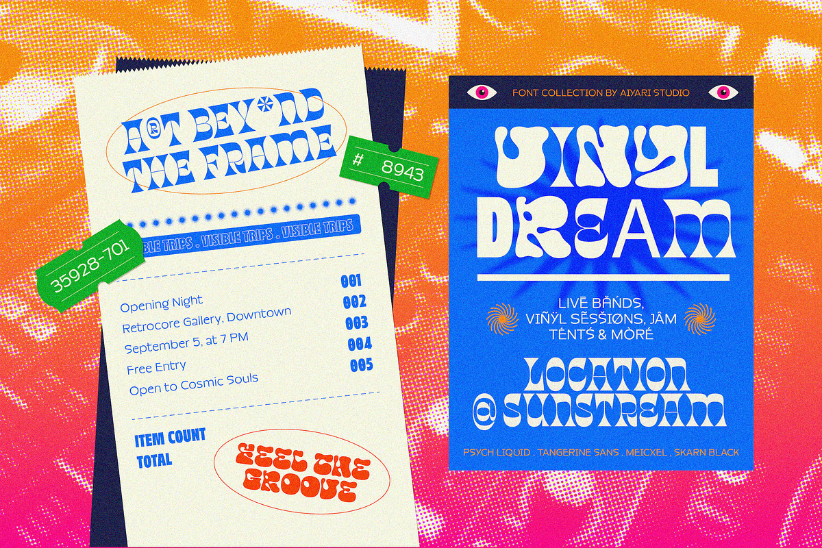 Psych Font Collections, a Symbol Font by Aiyari (Photo 7 of 18)