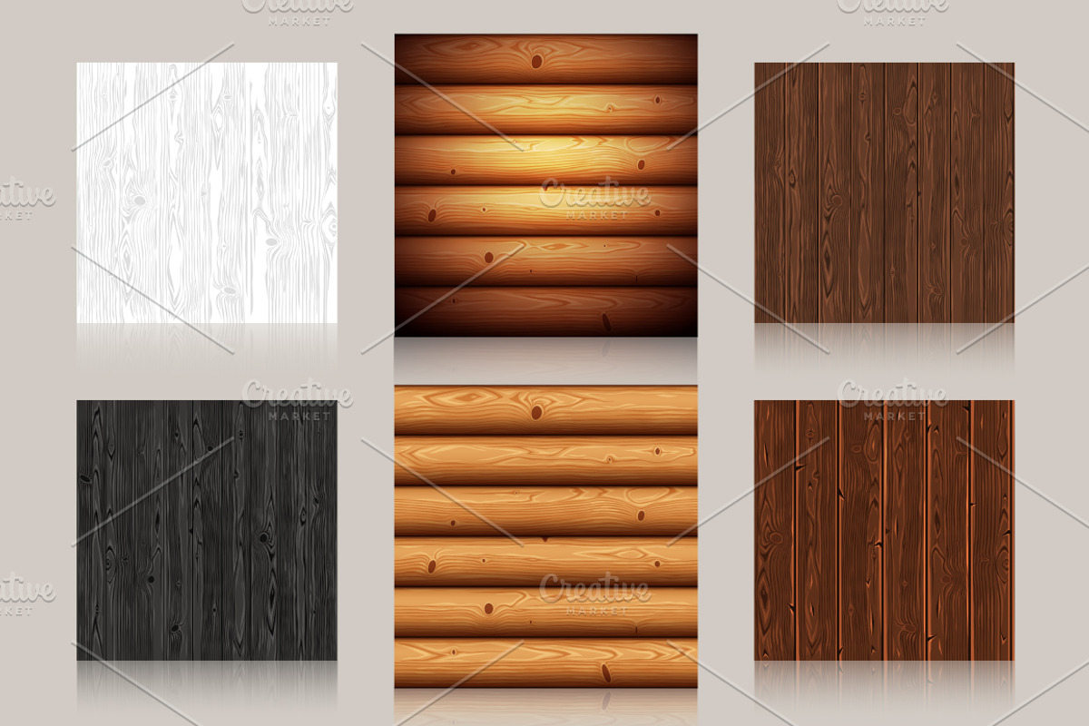 Wooden Seamless Textures, a Texture Graphic by Voysla's Shop (Photo 4 of 5)