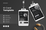 Black Nadeon - ID Card, a Card Template by SquidPixey (Thumbnail 1 of 3)