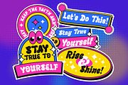 Chewy Geewy - A Groovy Bubbly Font, a Symbol Font by agnyhasyastudio (Thumbnail 5 of 15)