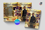 Elegant Canva Obituary Template, a Brochure Template by Protech Design ENT (Thumbnail 1 of 9)