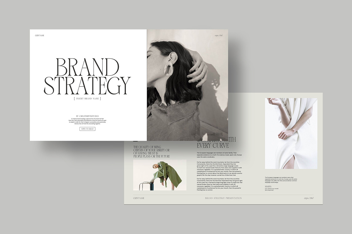 Expo | Brand Strategy, a Branding & Logo Template by creathrivestudio (Photo 5 of 13)