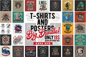 T-shirts and posters BUNDLE