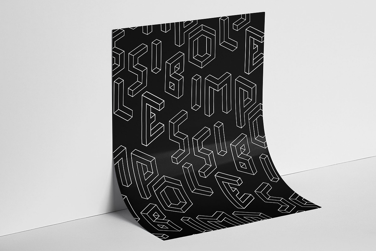 Impossible Type, a Font by Fleta (Photo 4 of 5)