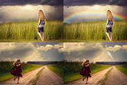 Rainbow Overlays, an Object Graphic by VligCreativeStudio (Thumbnail 3 of 4)