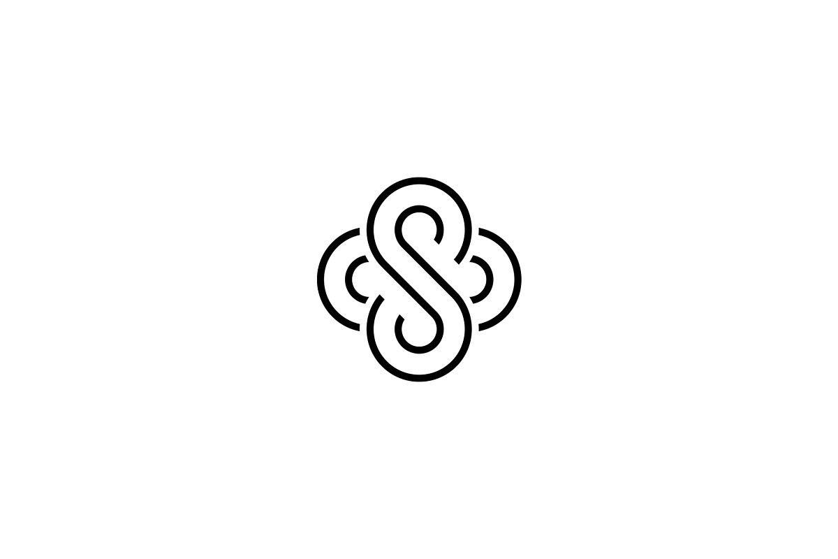 Minimalist Initials SS Flower Logo, a Branding & Logo Template by Luxury Logos (Photo 3 of 4)