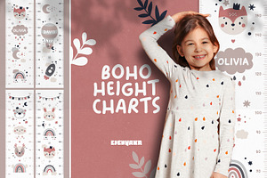 Kids Height Charts Bundle