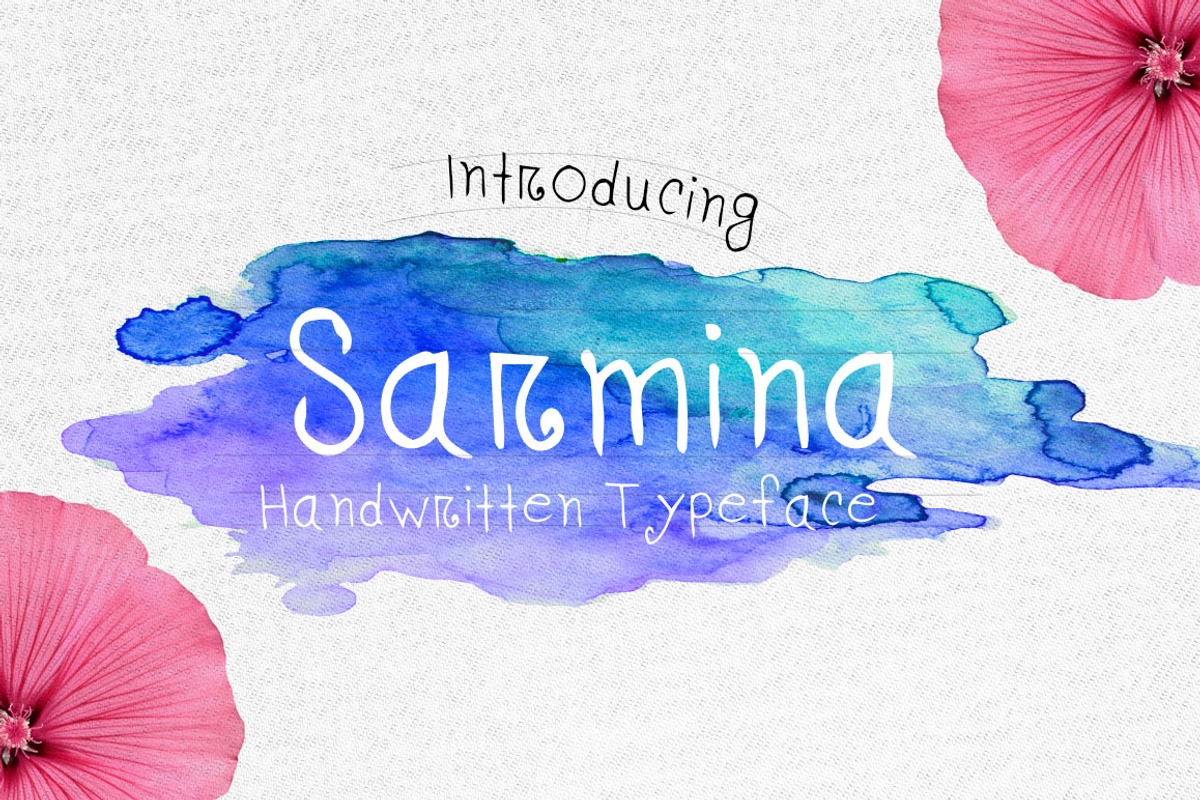 Sarmina Handwritten Font