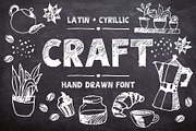 Craft font, a Font by Malena (Thumbnail 1 of 6)