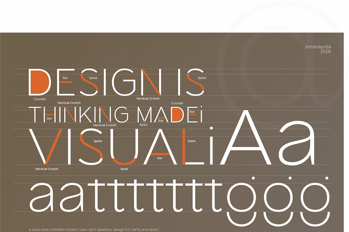 elinos, a Sans Serif Font by ismanayuda (Photo 4 of 7)
