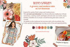 Boho Garden Floral Collection