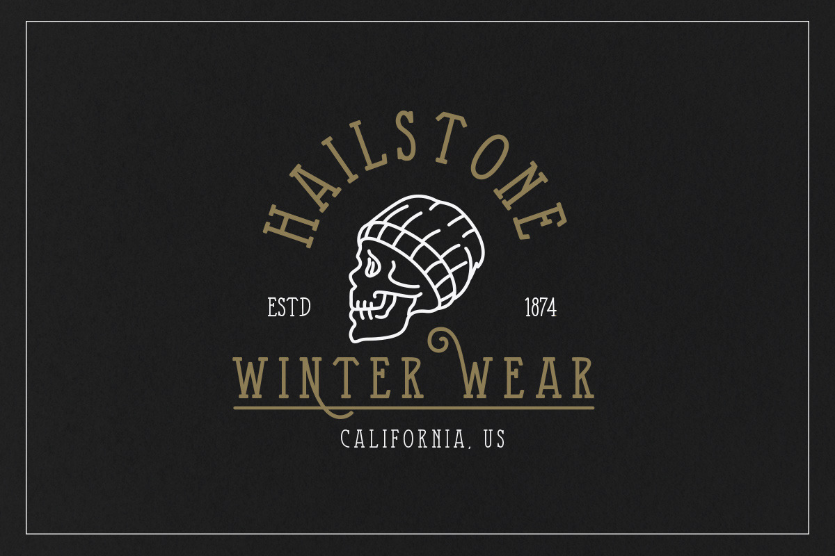 The Holloway Typeface + EXTRAS preview 4