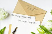 Fingerbreadth Font, a Handwritten Font by Melinda Long (Thumbnail 5 of 7)