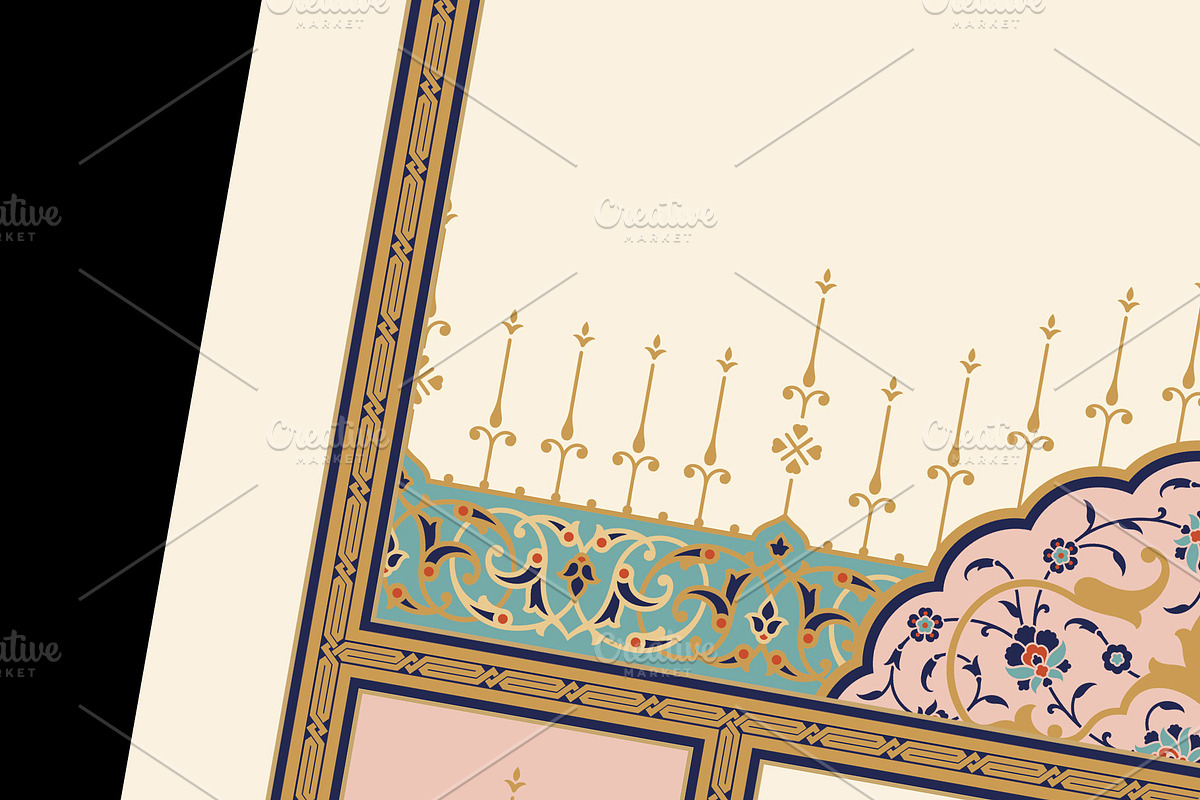 Premium A4 Floral Frame, a Templates & Theme by Azat1976 (Photo 2 of 2)