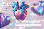 Holographic Iridescence shapes, an Object Graphic by NNclipart (Thumbnail 7 of 10)