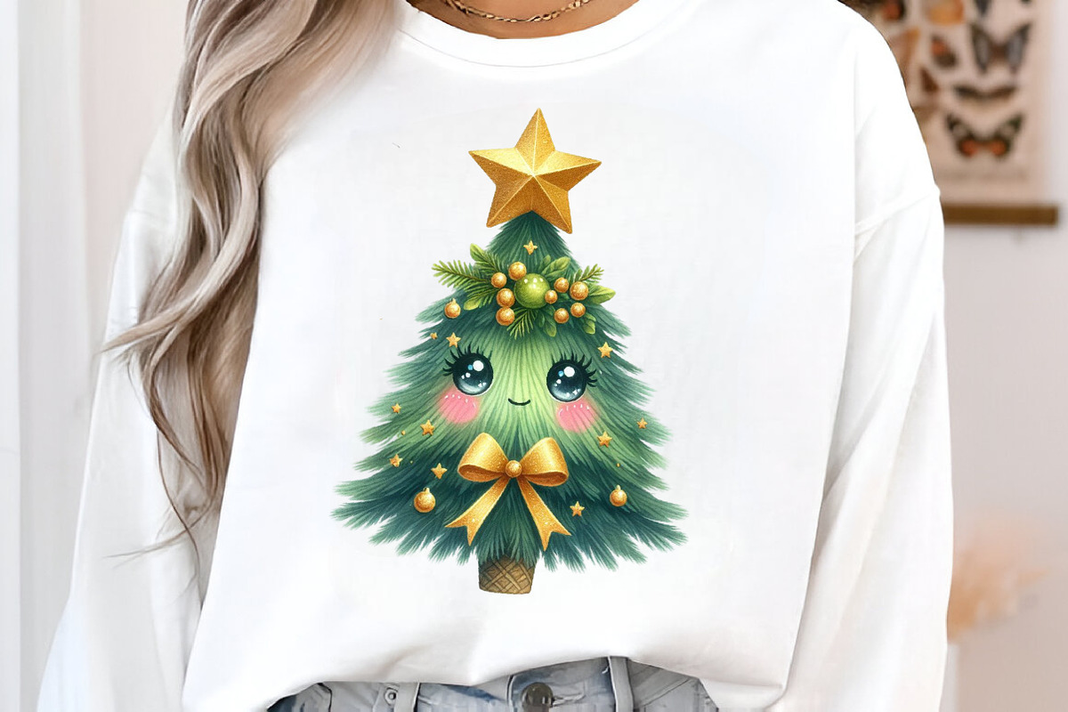 Christmas Tree Holiday Tree Clipart, an Illustration by SinaCreation (Photo 4 of 7)