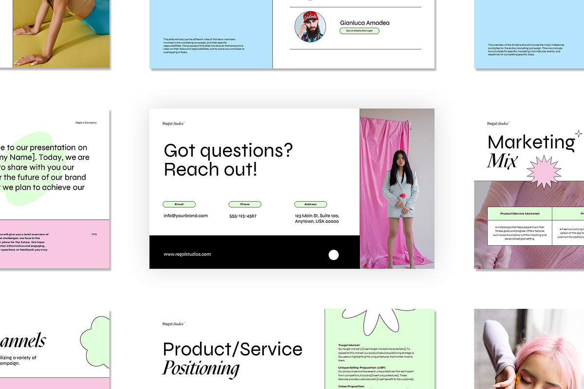 Regal - Marketing Plan, a Presentation Template by Sixtysix Labs (Photo 7 of 8)
