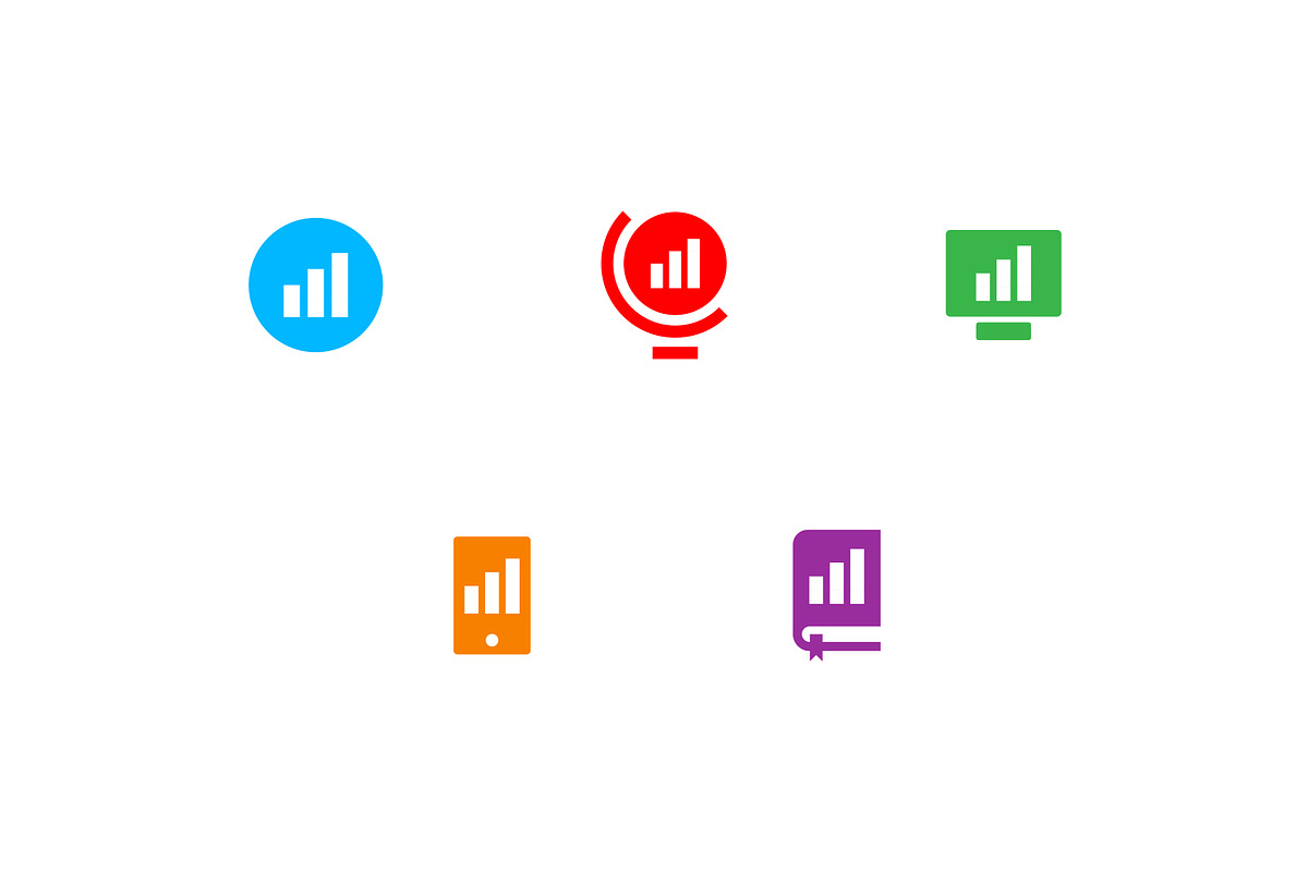 Analytics corp logo template., a Branding & Logo Template by Anton Akhmatov