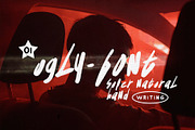 Hedhog Handwritten Font, a Script Font by freeject.net (Thumbnail 2 of 8)