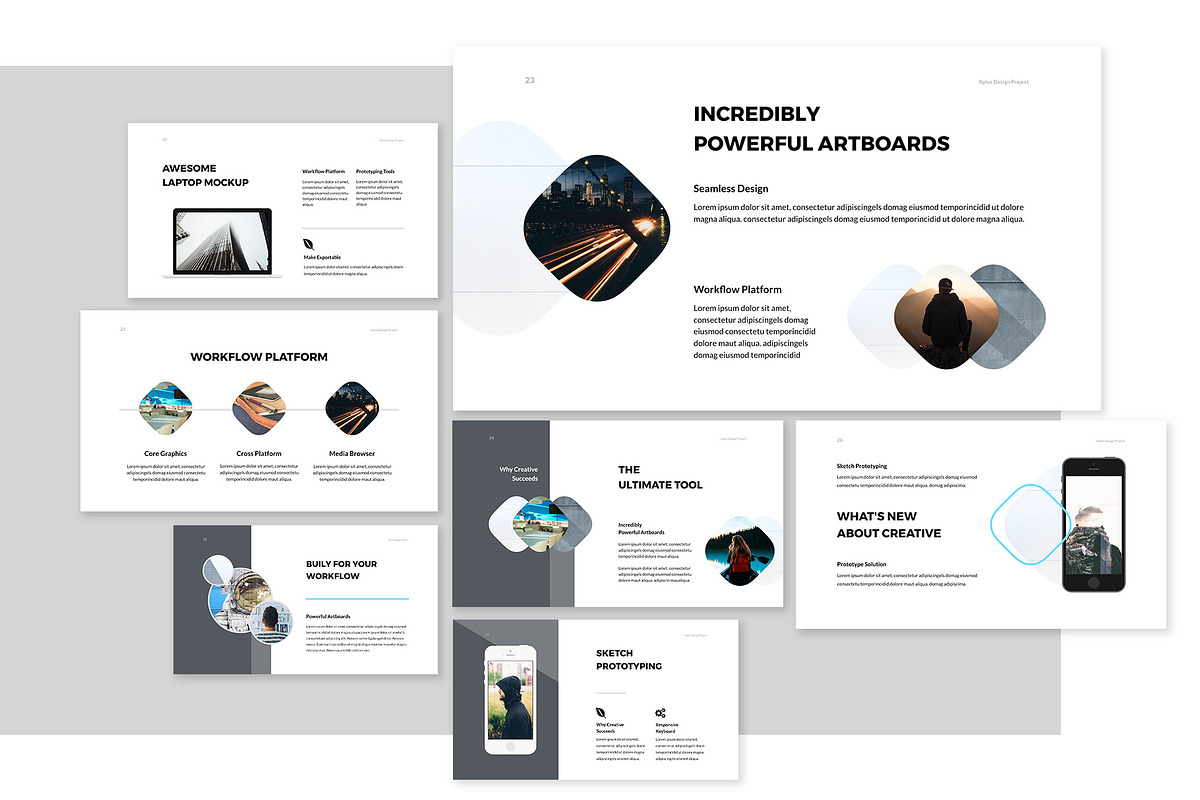 Xplus - Creative Keynote Template, a Presentation Template by KHIDD (Photo 6 of 15)