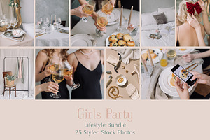 Girls Party | 25 Styled Stock Photos