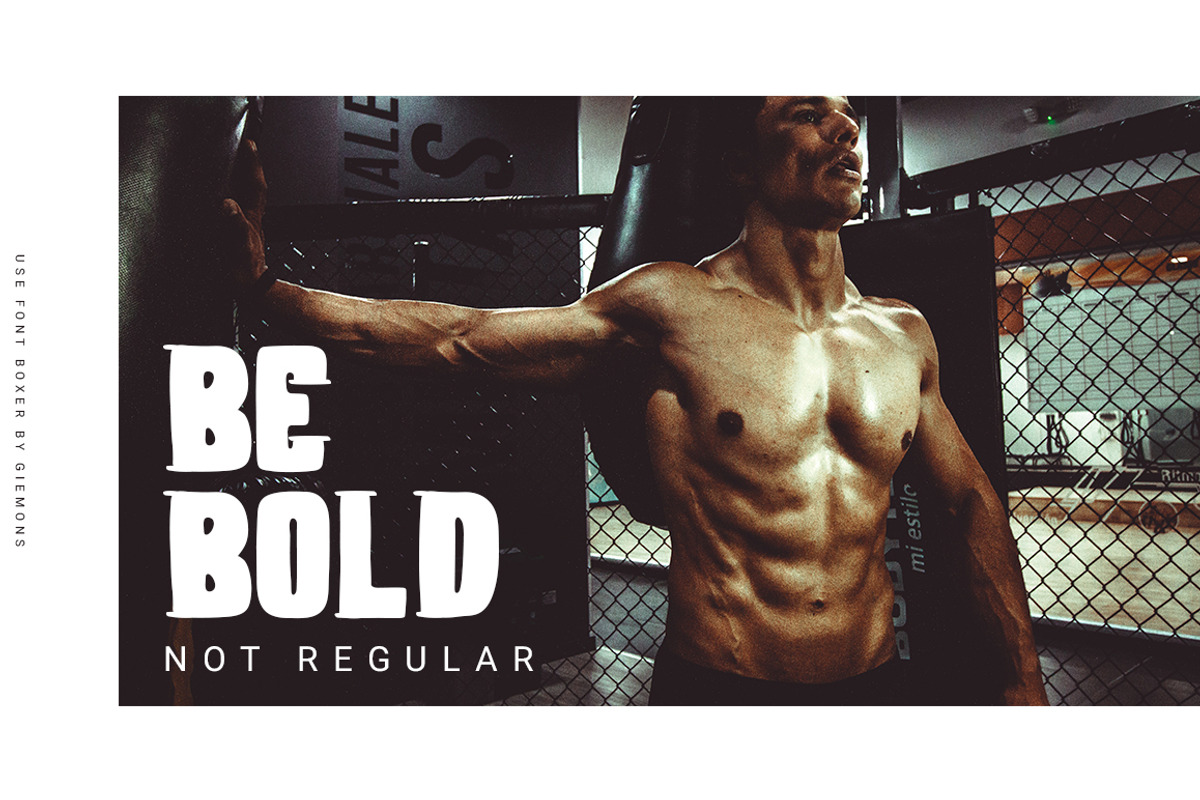 Boxer Typeface preview 2