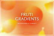Fruit gradients & elements, a Texture Graphic by Katerina.Sea.Design (Thumbnail 1 of 10)