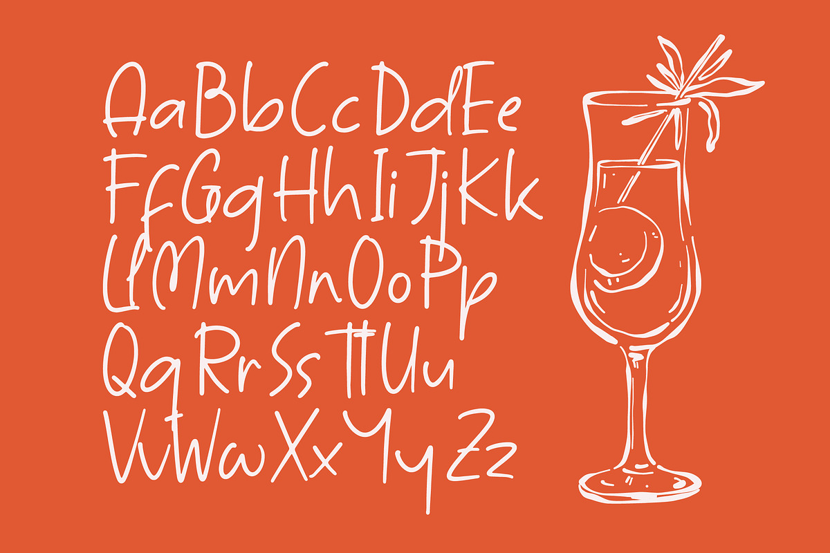 Thursday Marchi Sticky Note Font, a Script Font by Letterena Studios Script (Photo 10 of 15)