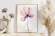 Watercolor Translucent Flower Vector, a Pattern Graphic by Deckar_art (Thumbnail 3 of 5)