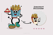 18 Traditional French Fries Mascot, a Food Illustration by Allmostudio (Thumbnail 4 of 5)
