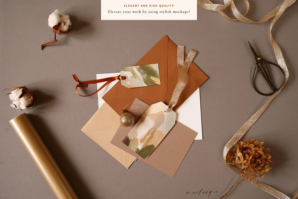 Festive Elegance Photos & Mockups, a Print Template by eclosque (Photo 4 of 8)