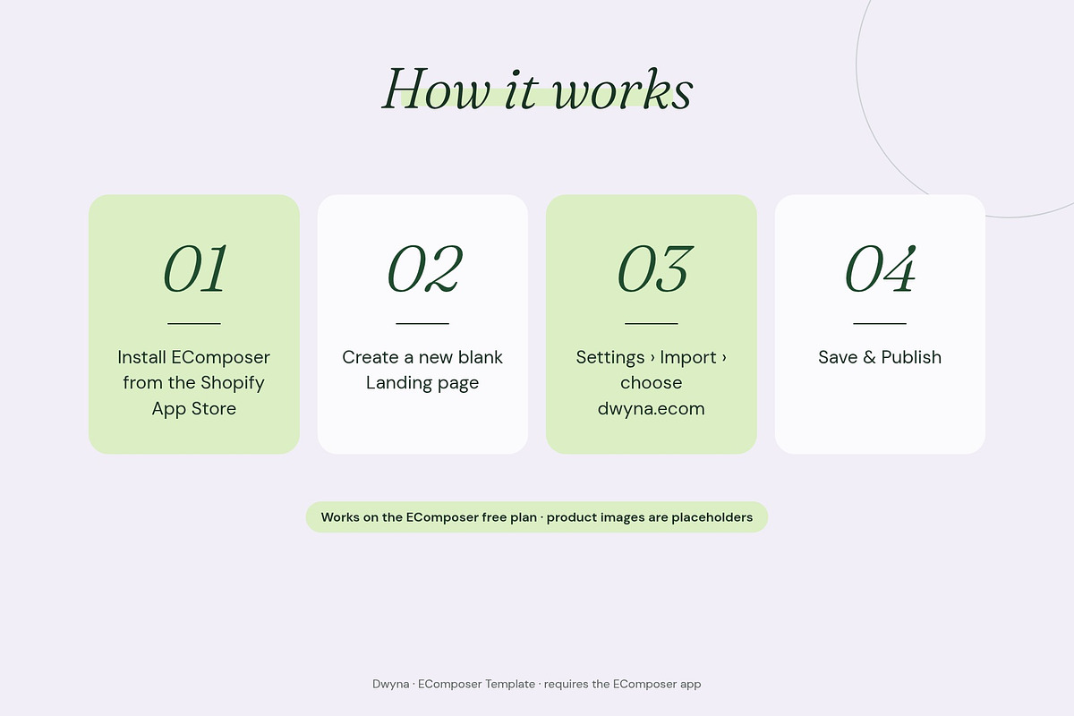 Dwyna - Shopify EComposer Template, a Shopify Template by Boost Convert (Photo 6 of 11)