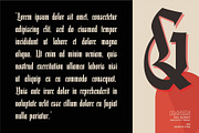 BLACK PARAMOUNT | Blackletter, a Blackletter Font by Havinkpen (Thumbnail 3 of 9)