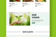Plant Shop Landing Page, a Landing Page Template by ContestDesign (Thumbnail 5 of 6)
