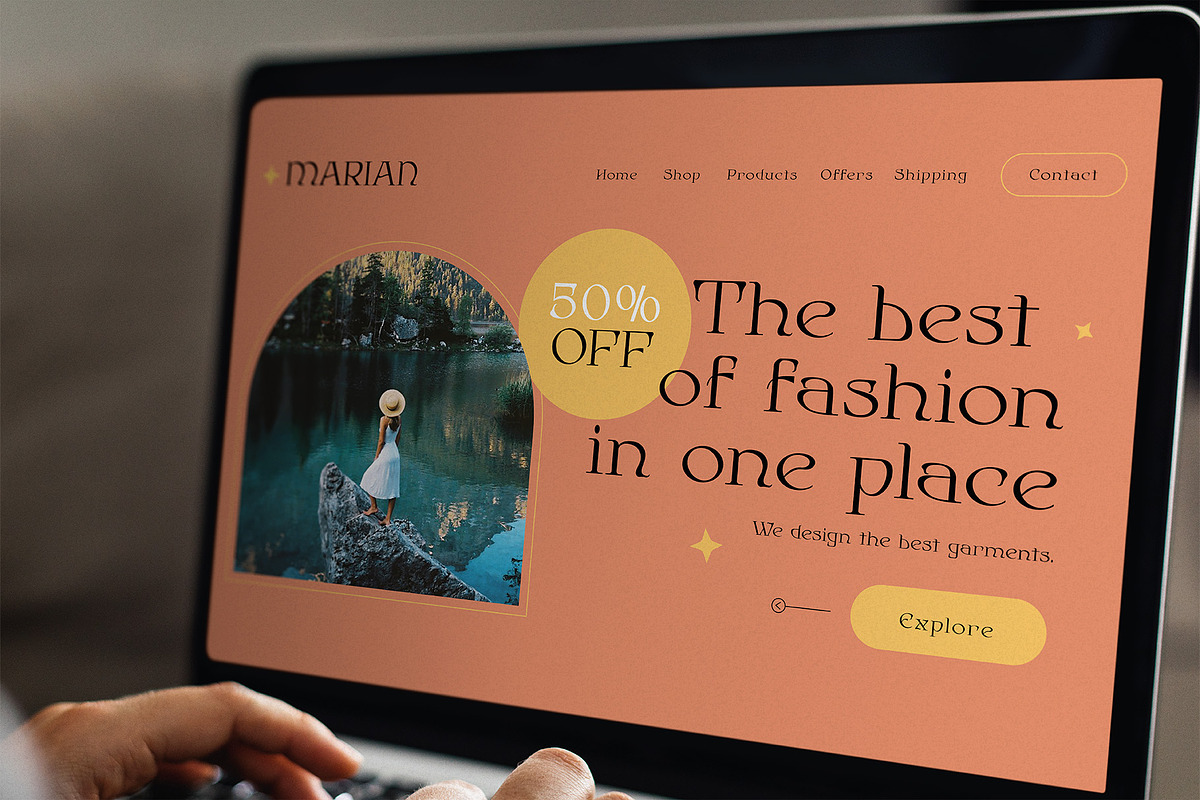 Mystiqua - Art Nouveau Inspired Type, a Serif Font by HipFonts (Photo 2 of 11)