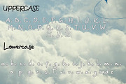 A Distraction: Handwritten Font, a Handwritten Font by GearShift (Thumbnail 5 of 6)