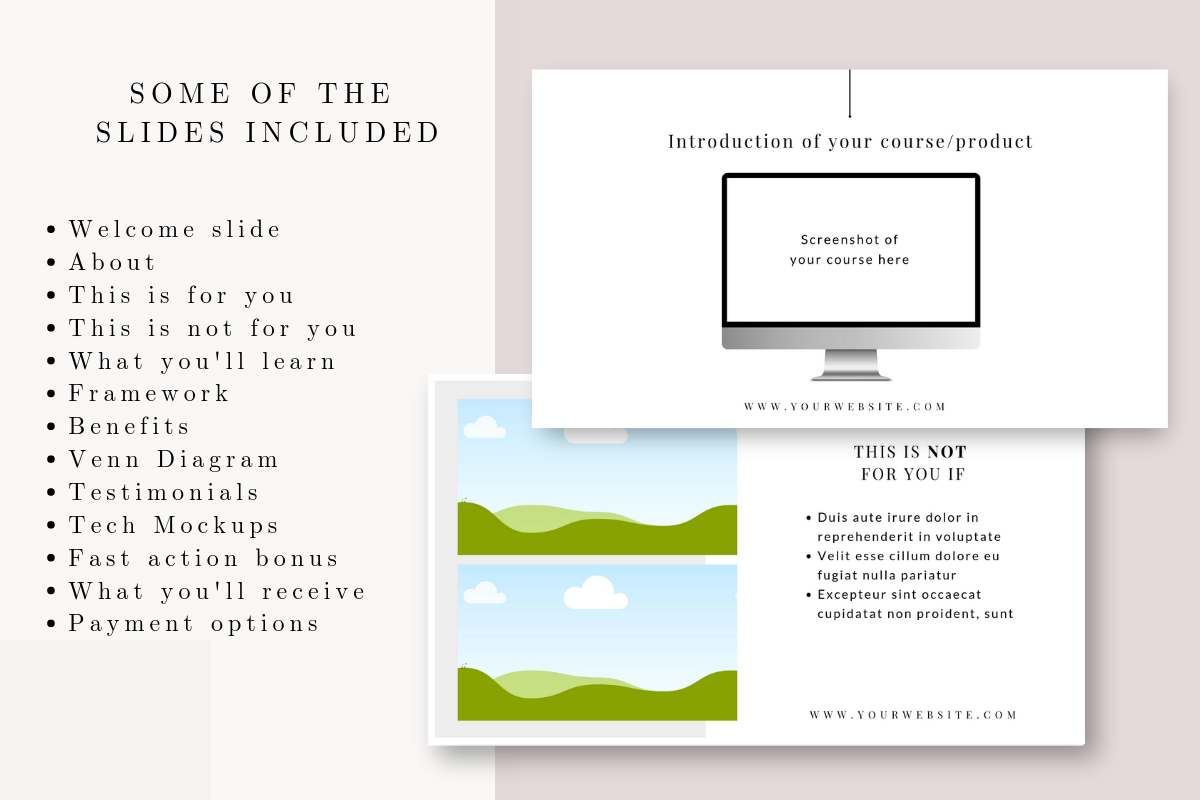 Webinar Slides, a Presentation Template by Just Like White Creative (Photo 3 of 5)
