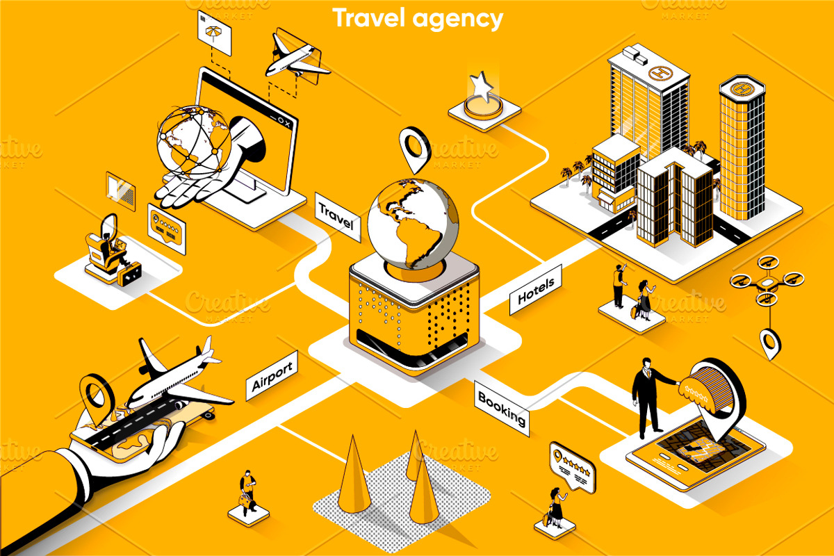 Isometric 3D Vector Illustrations, a Templates & Theme by alexdndz (Photo 29 of 32)