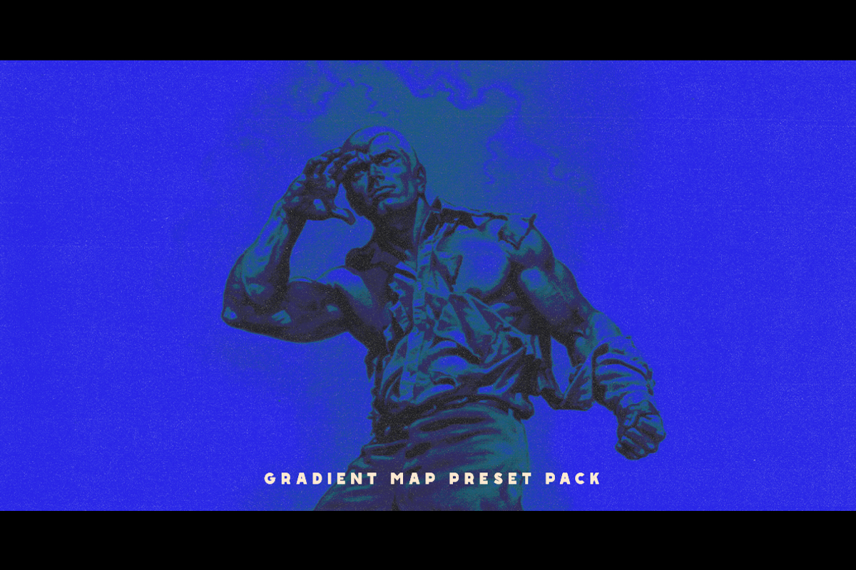 SALE! Vintage Sci-Fi Gradient Maps, a Gradient Add-On by Lilithcollageart (Photo 9 of 15)