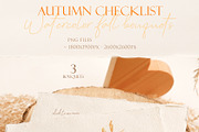 Watercolor Bundle Four Seasons., a Seasonal Illustration by NataliArkushArt (Thumbnail 55 of 65)