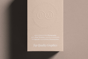 Embossed Box Mockup PMBM21