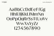 Lougra - Modern Branding Font, a Sans Serif Font by creativemedialab (Thumbnail 11 of 12)