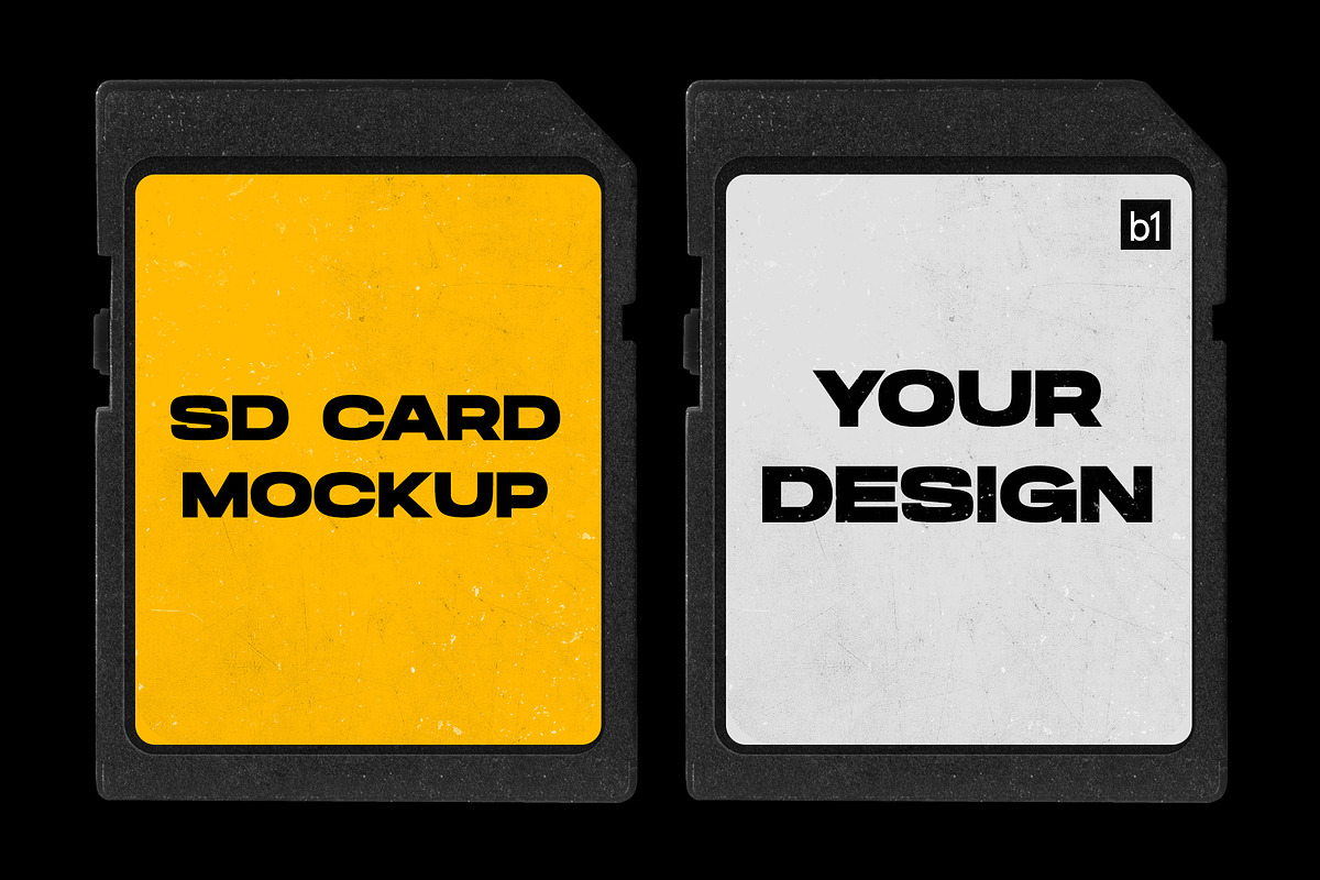 SD Memory Card Mockup PNG, a Product Mockup by Bolderaja1 Studio (Photo 4 of 11)