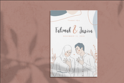 pastel color wedding invitation, a Templates & Theme by Laffmate (Thumbnail 3 of 3)