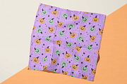 Pastel Halloween Seamless Patterns, a Pattern Graphic by The Audacious Brush (Thumbnail 8 of 9)
