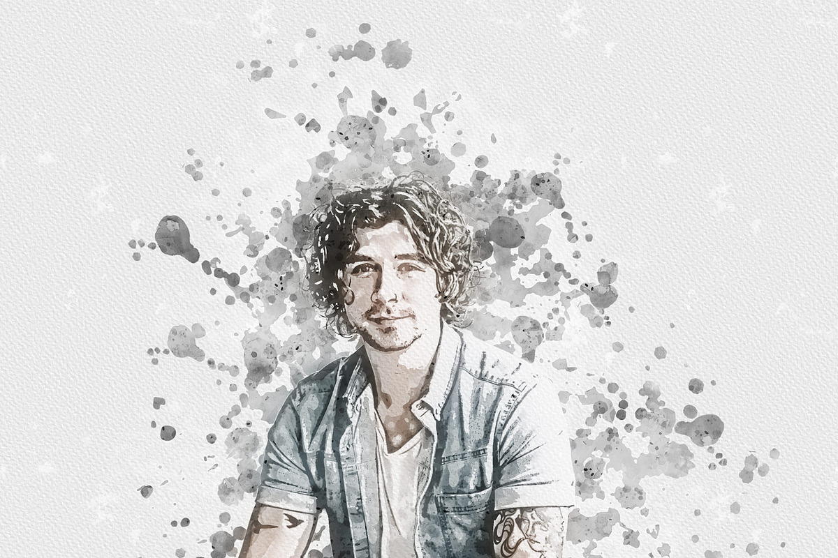 Ink Splash Art Photoshop Action, an Action Add-On by Photoshop Action (Photo 14 of 15)