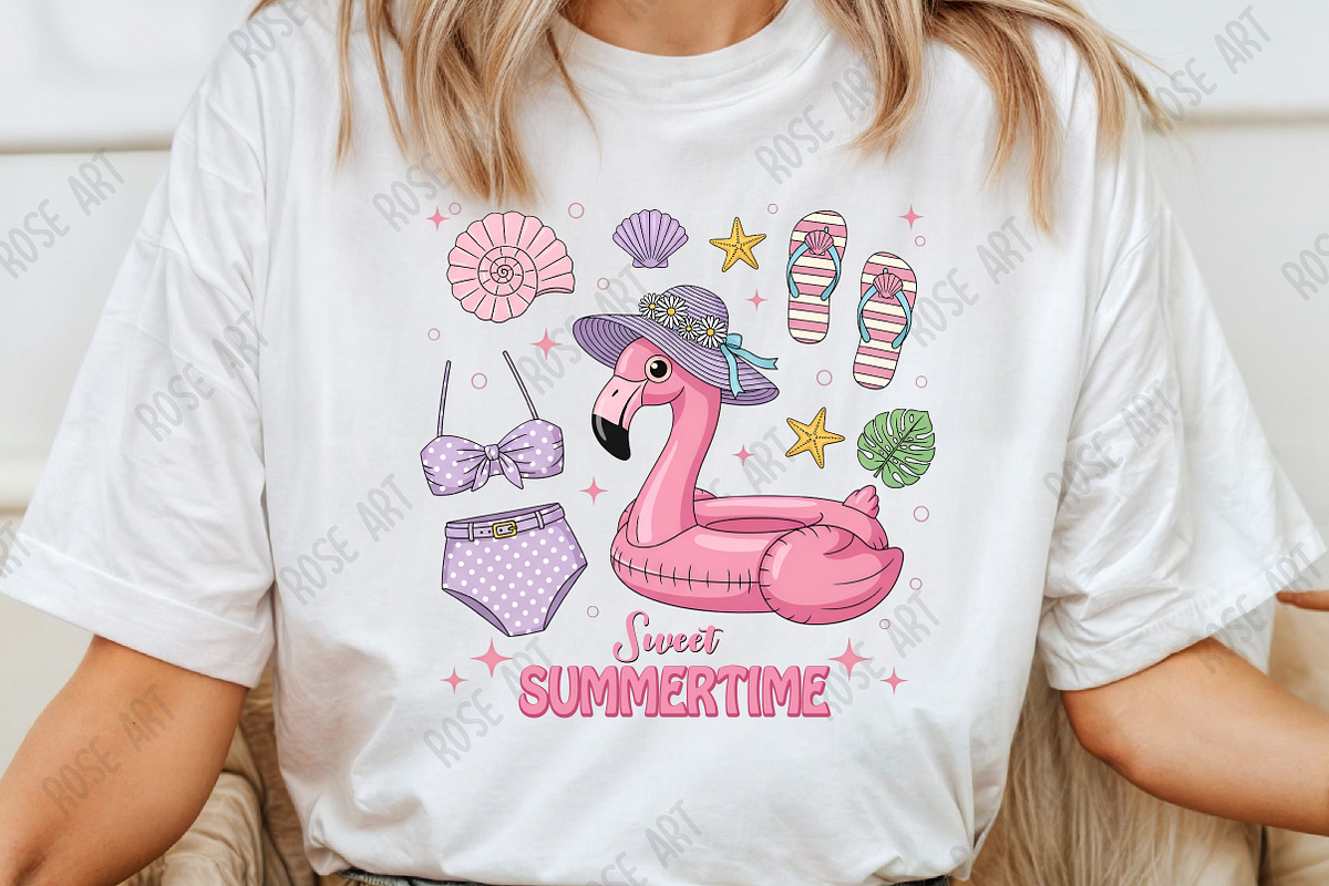 Sweet Summertime Sublimation Png, a Seasonal Illustration by Rose Art (Photo 2 of 4)
