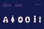 Christmas Statement – Bubble Font, a Sans Serif Font by Casloop Studio (Thumbnail 7 of 9)