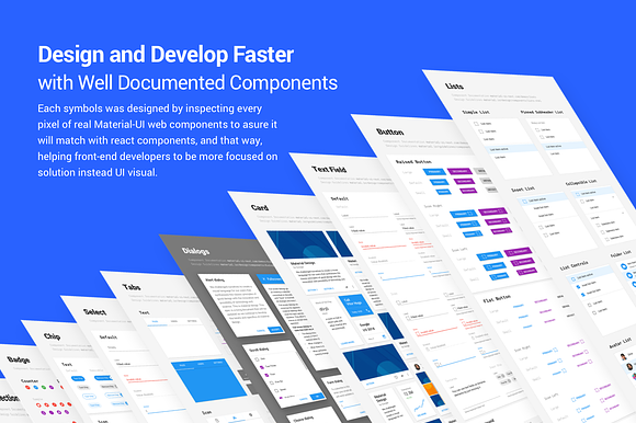 Material Design UI Kit for SketchApp preview 7